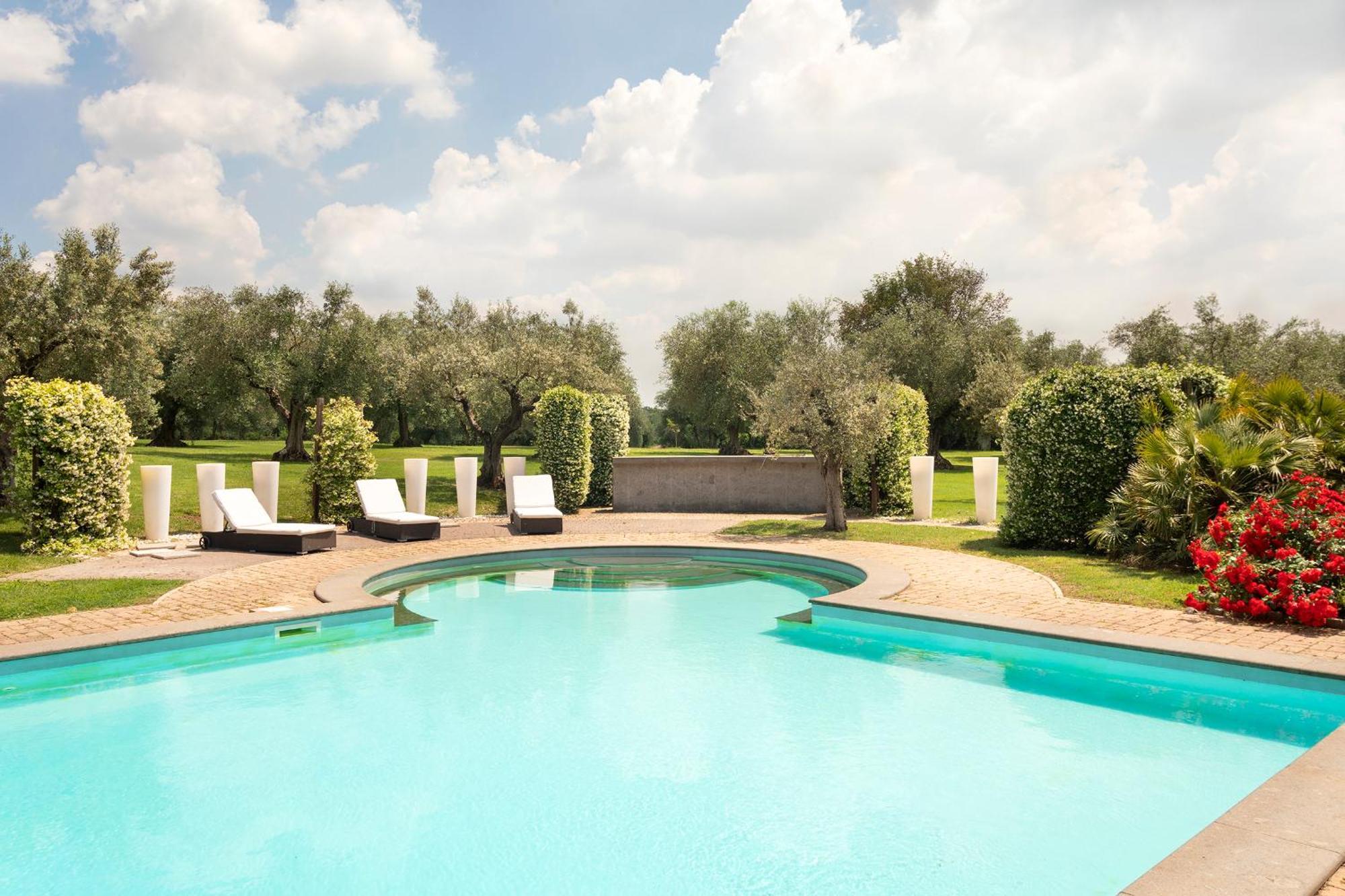 Villa In Via Della Marcigliana Casale Torre San Giovanni المظهر الخارجي الصورة